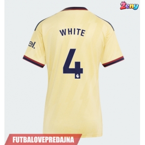 Lacne Ženy Futbalové dres Arsenal Ben White #4 2026-27 Krátky Rukáv - Tretina